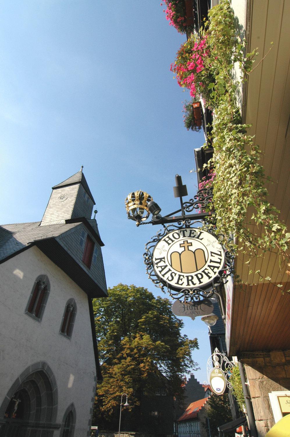 Hotel Garni Kaiserpfalz Goslar Eksteriør bilde